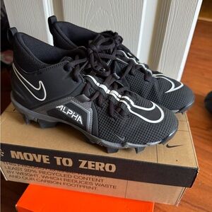 Nike Alpha Kids Black football cleats Sneakers
